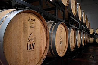 Barrel Room @ Hazy Mountain Vineyards