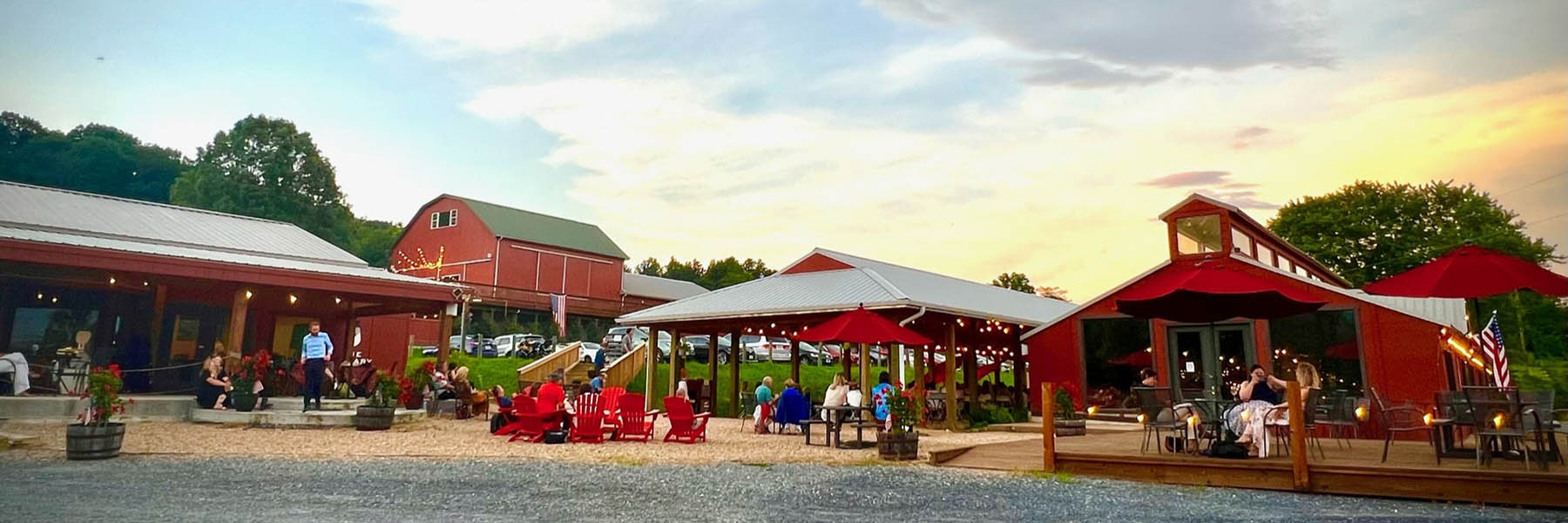 valley road vineyards' grounds